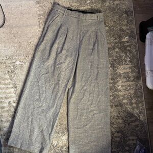 H&M Light Gray Wide-Leg Pants